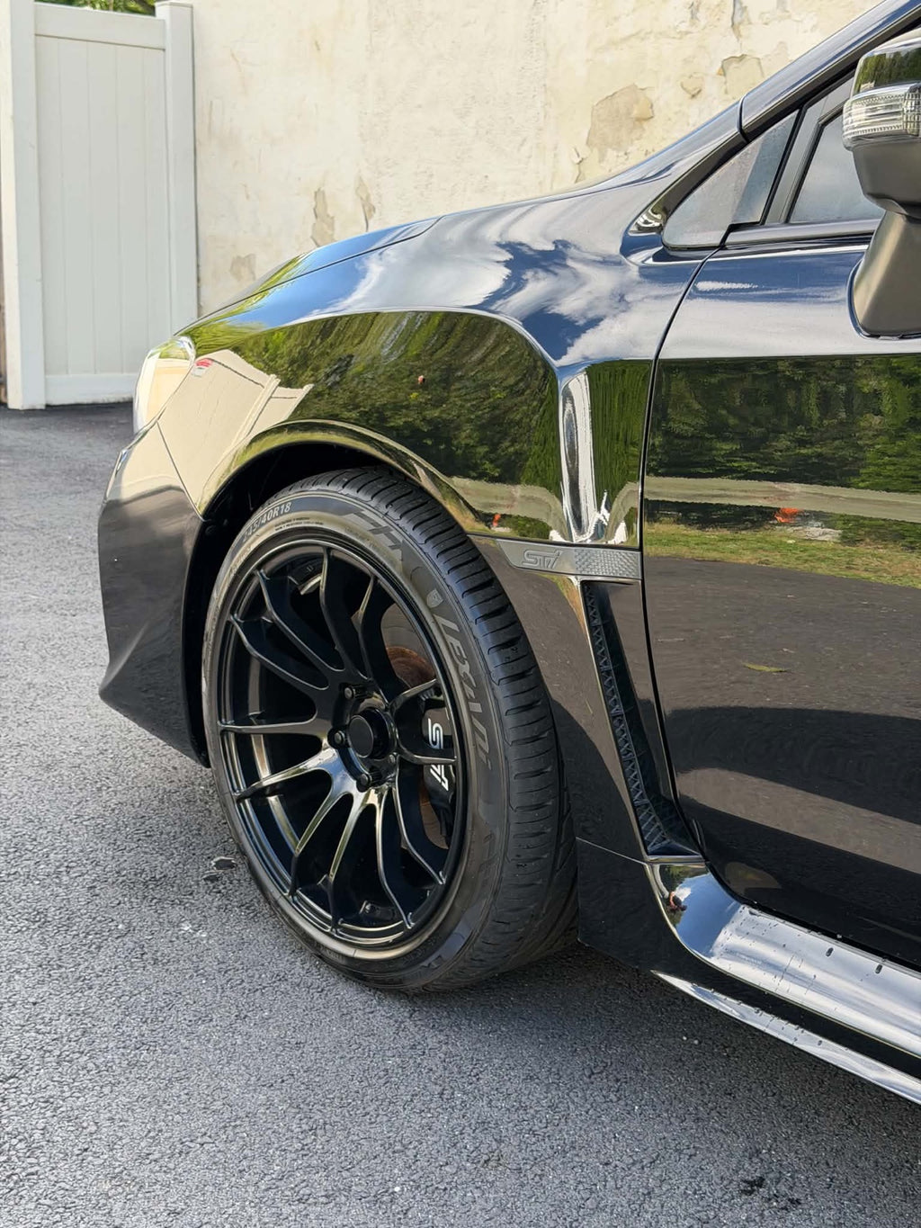 2016 Subaru WRX STI front wheel with STI brake caliper, for sale