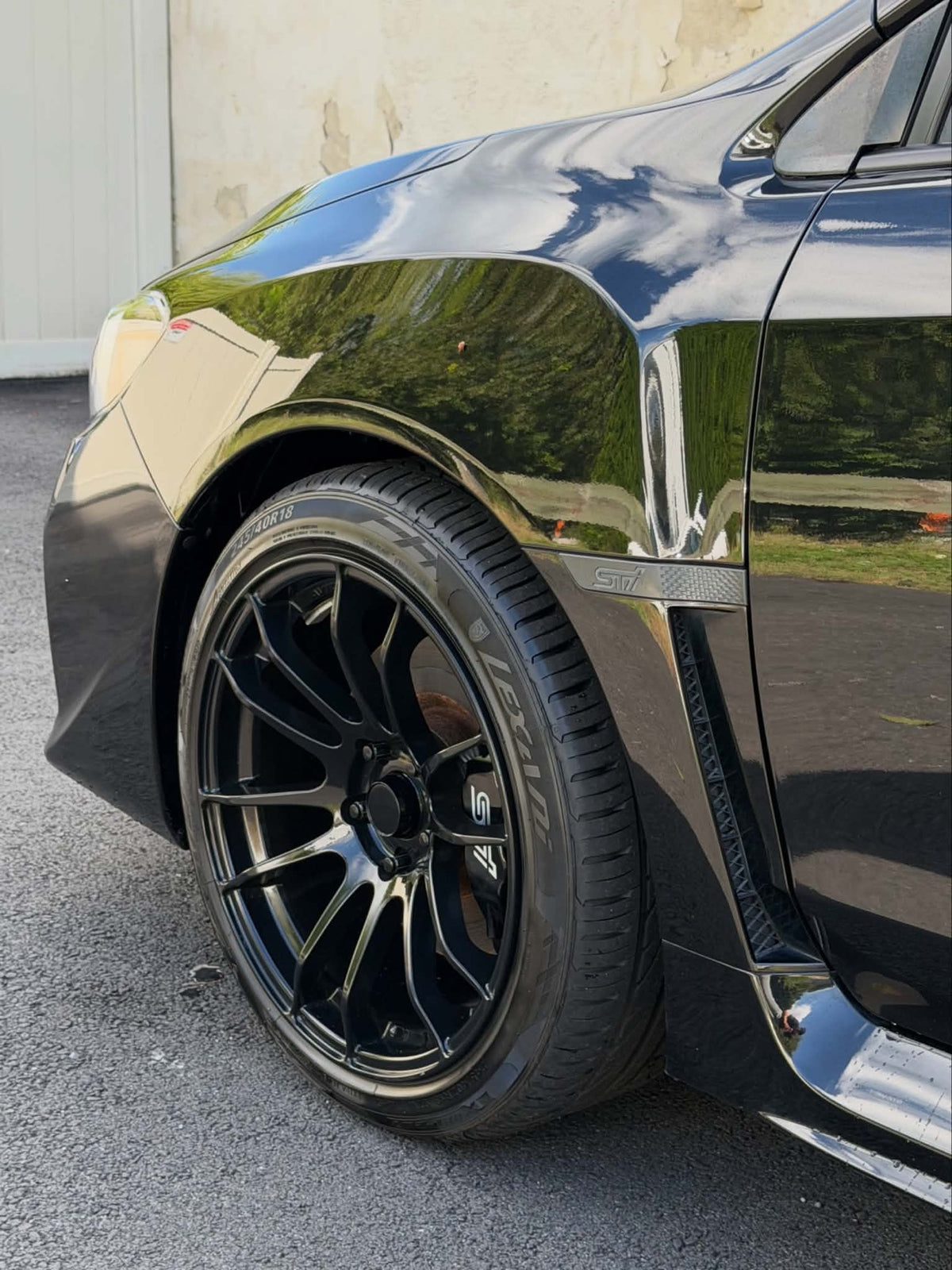 2016 Subaru WRX STI front wheel with STI brake caliper, for sale