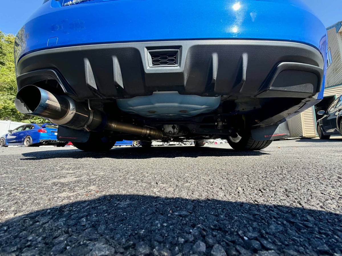 2019 Subaru WRX STI rear diffuser with Tomei exhaust tip, for sale