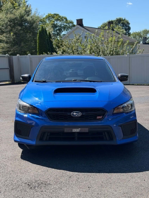 2019 Subaru WRX STI front view in blue, for sale