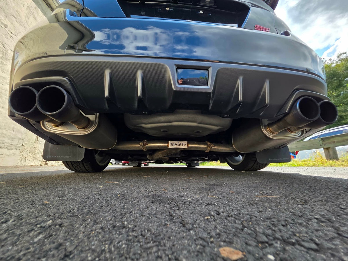 2020 Subaru WRX STI rear underbody with Invidia exhaust, for sale