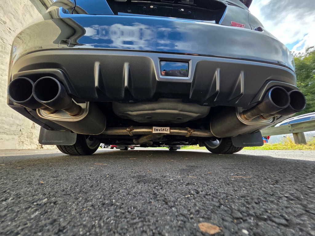2020 Subaru WRX STI rear diffuser with Invidia exhaust, for sale