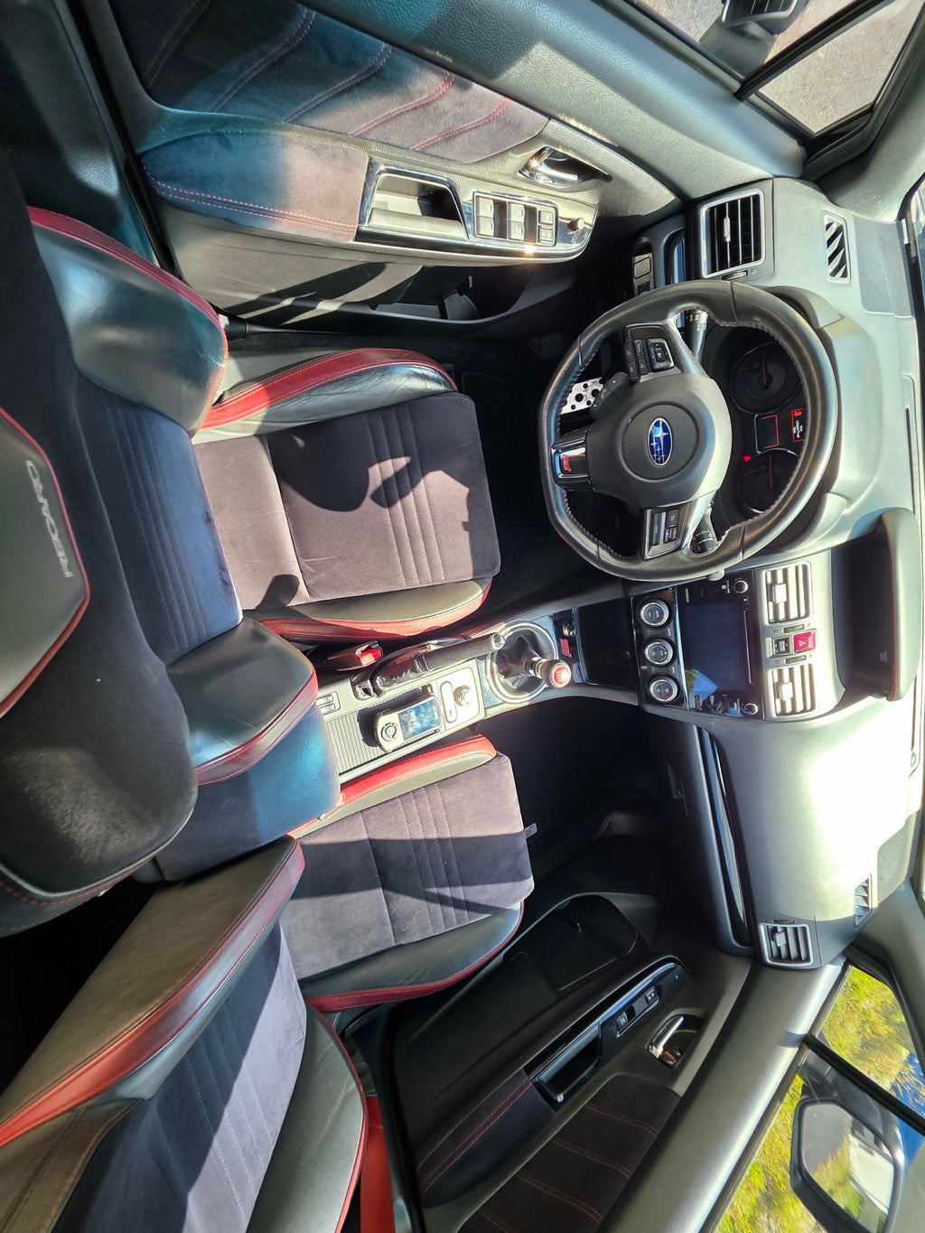 2020 Subaru WRX STI interior cockpit with Recaro seats, for sale